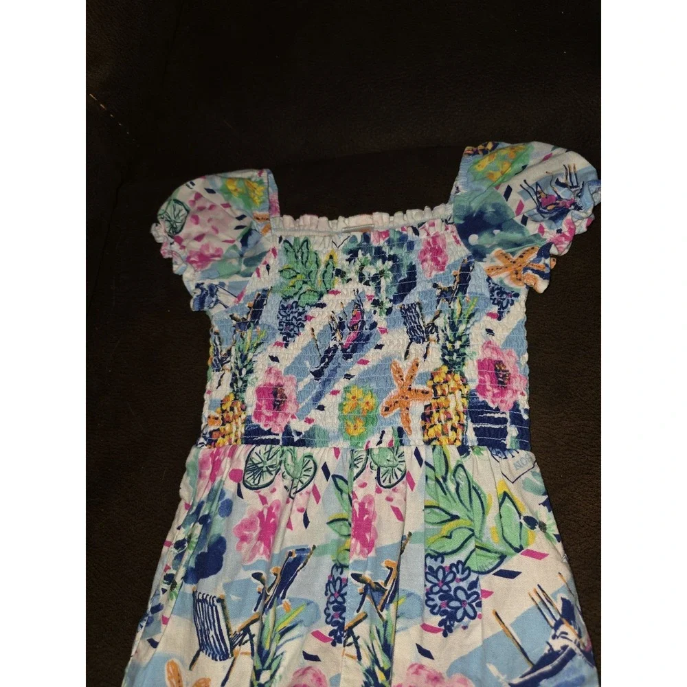 Gymboree tropical paradise one‎ piece romper outfit size 3t boat pineapple